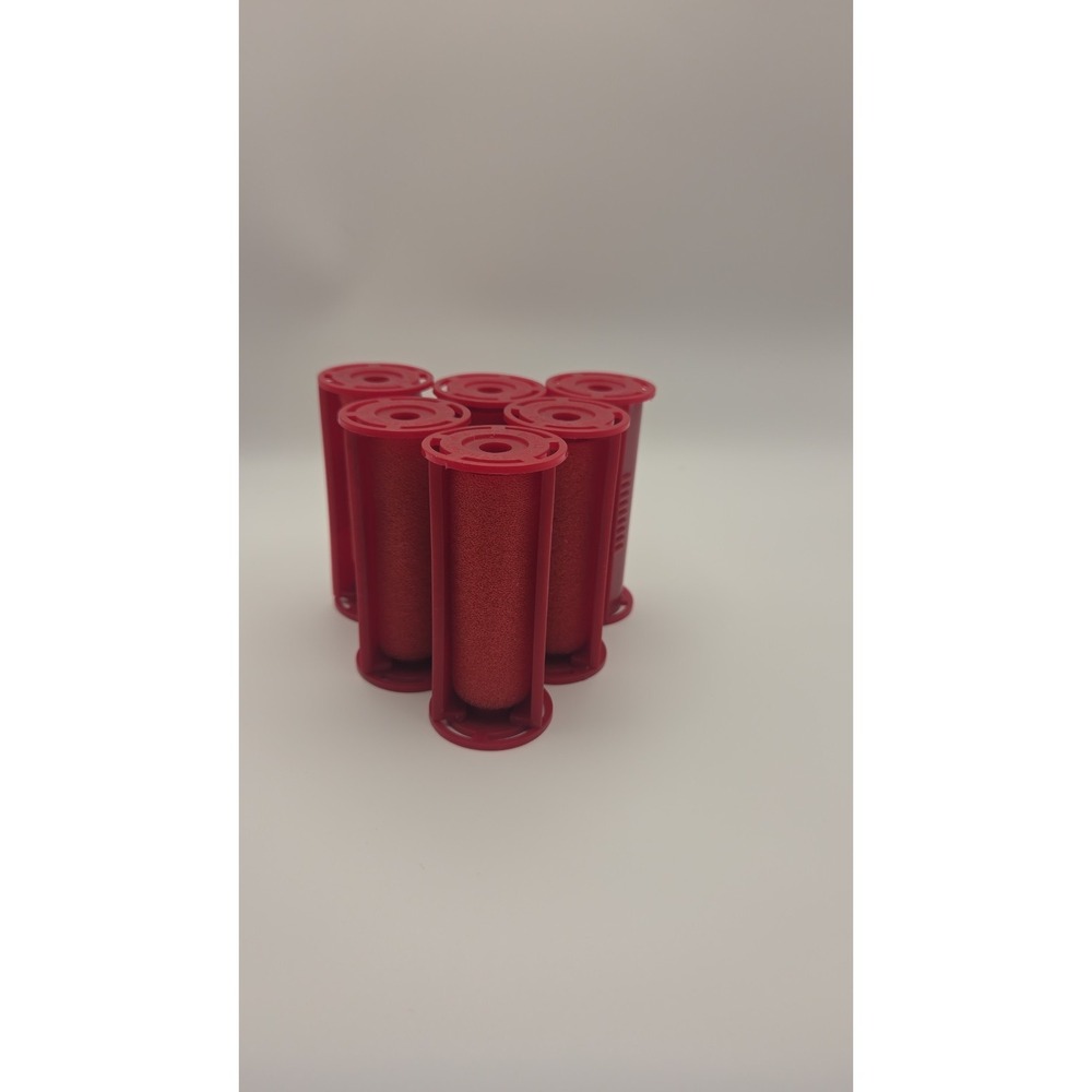 Caruso Model Professional Molecular Steam Rollers w/Shields, Small/plus 6 Pack